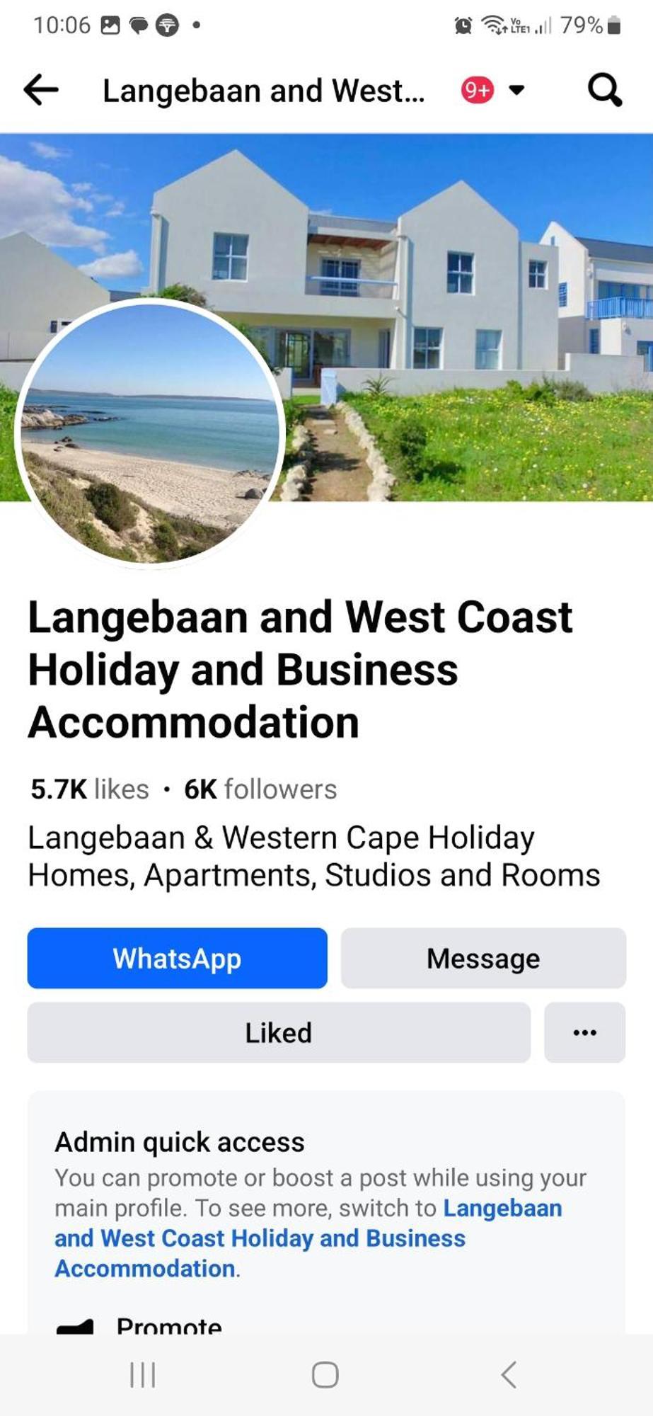 Perfect 10 - 10 To 13 Sleeper Luxury Holiday Home Breakage Deposit Of R2500 Per Weekend Lease Langebaan Exteriör bild